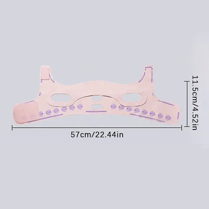 Moldeador facial de dos niveles,  para levantar mejillas y mentón.