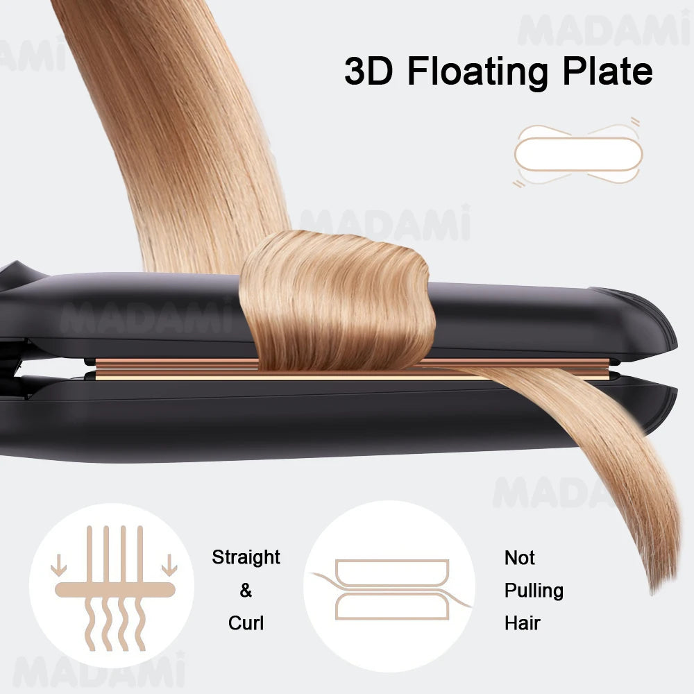 Plancha de Cabello Infrarroja con Placas de Titanio